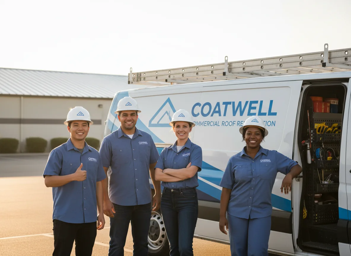 Commercial roof coating company in Wasco, OR